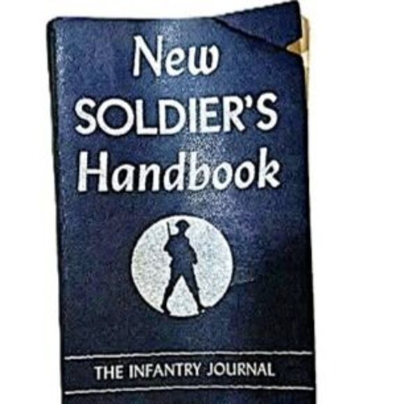 1940's Soldier’s Handbook – The Infantry Journal (Vintage Booklet) - Picture 1 of 3